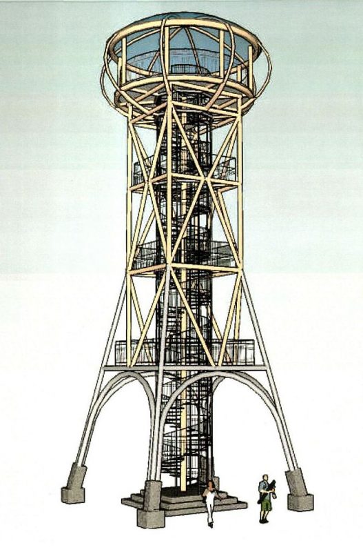 wieża widokowa na Jagodnej